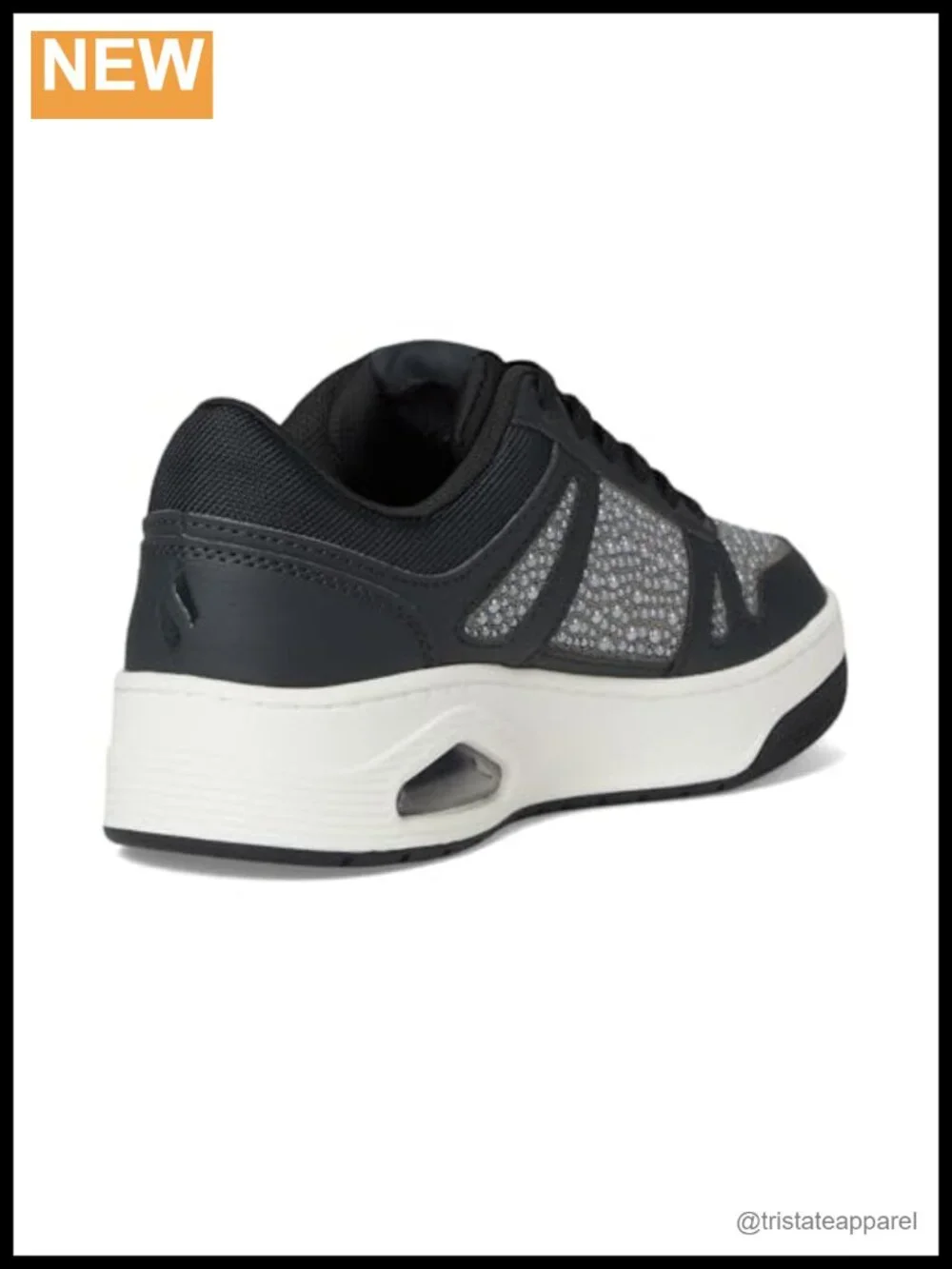 Women's Uno Court Sneakers with Faux Pearl & Caviar Beading, Memory Foam